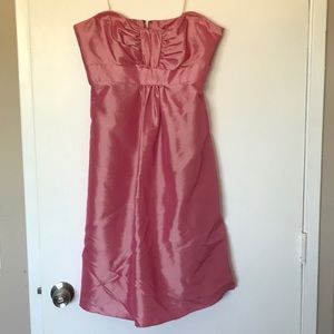 Strapless pink JS Boutique dress